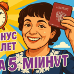 Женщина с паспортом и часами — минус 5 лет за 5 минут